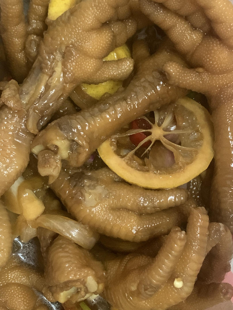 【柠檬酸辣鸡爪】自制超级无敌美味的网红鸡爪