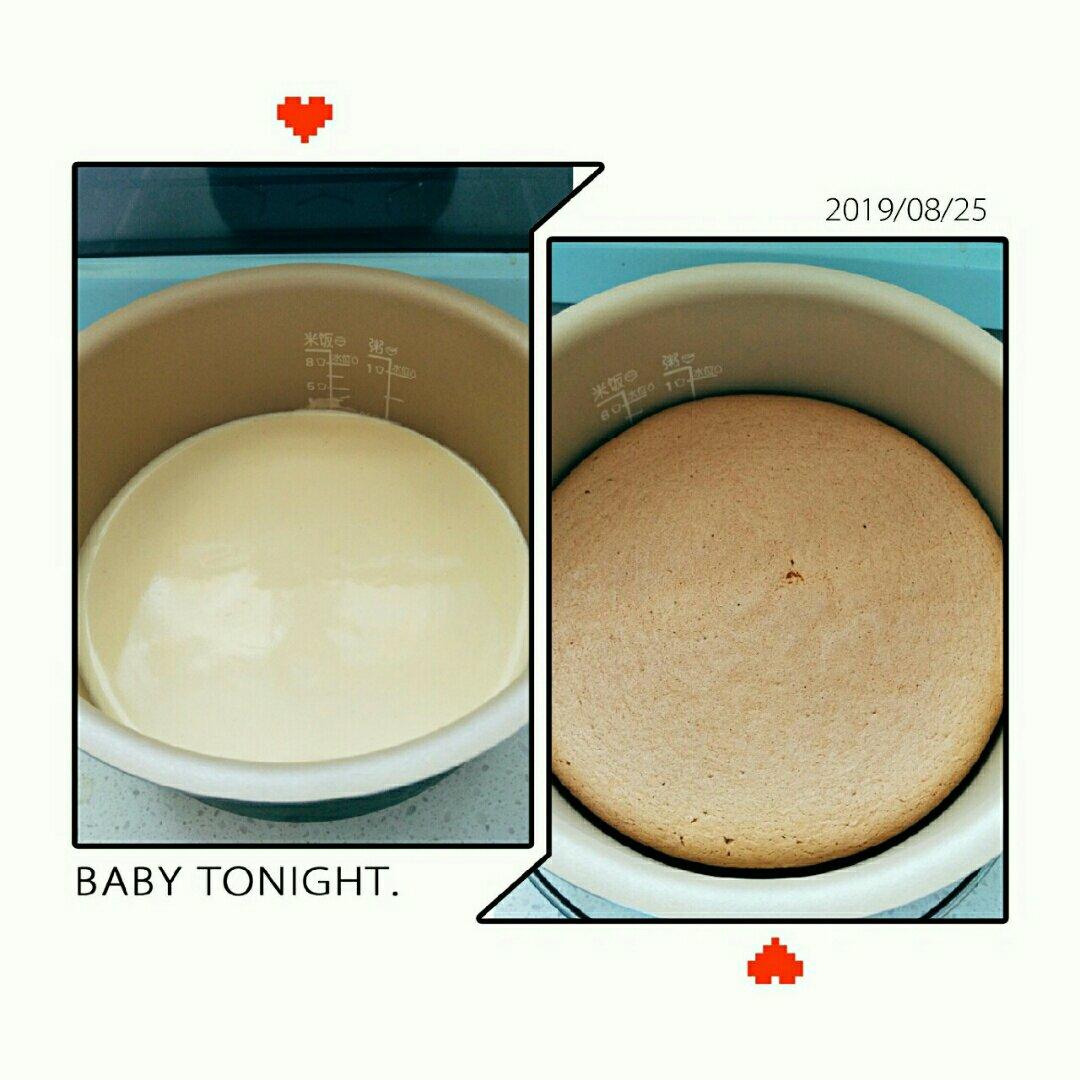 烤箱做蛋糕（戚风蛋糕的做法）