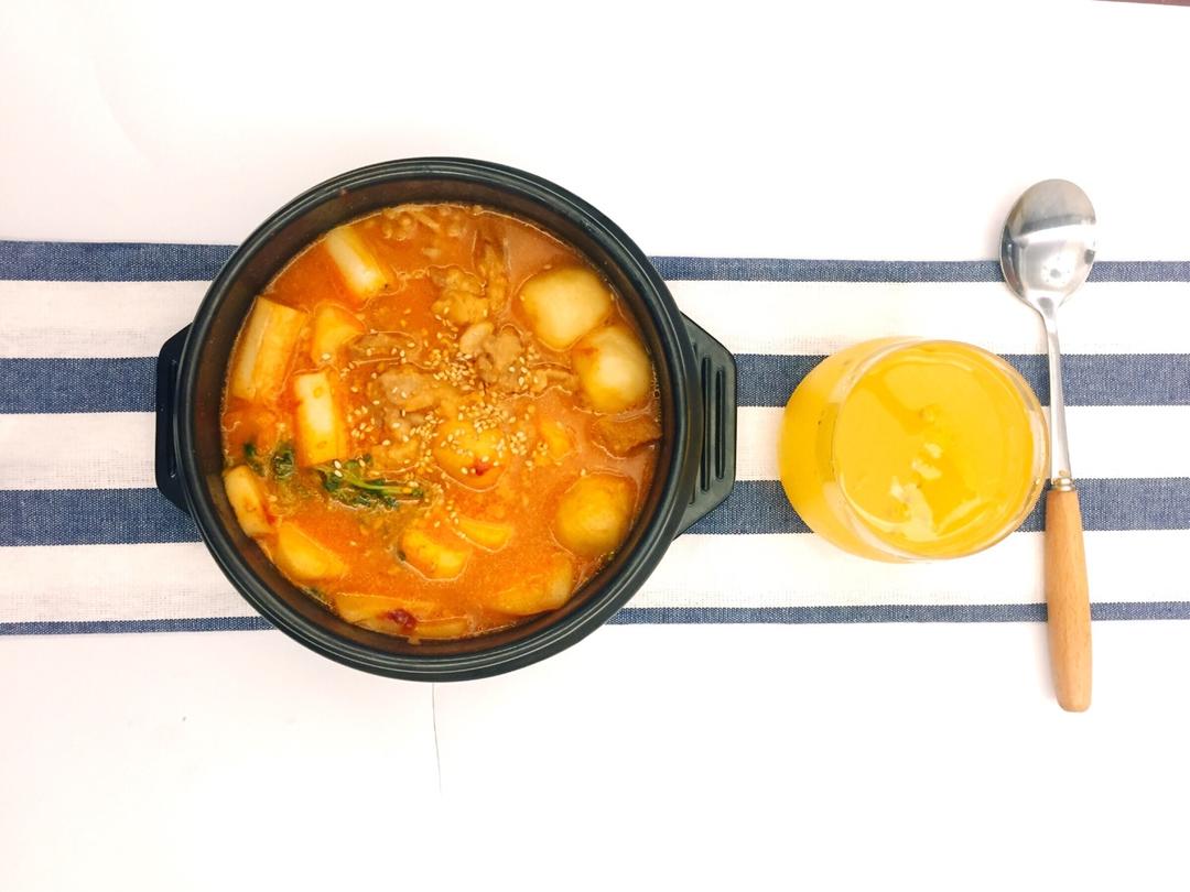 韩式芝士部队锅