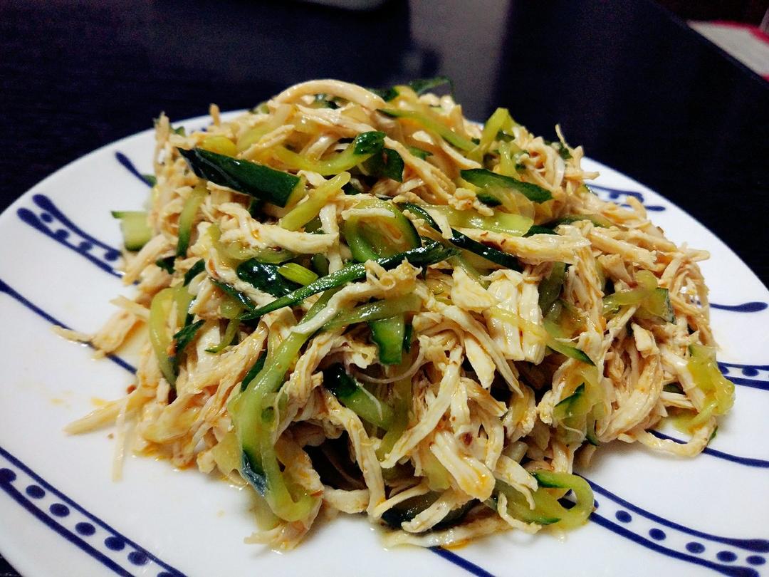 【健康三餐】凉拌鸡胸丝
