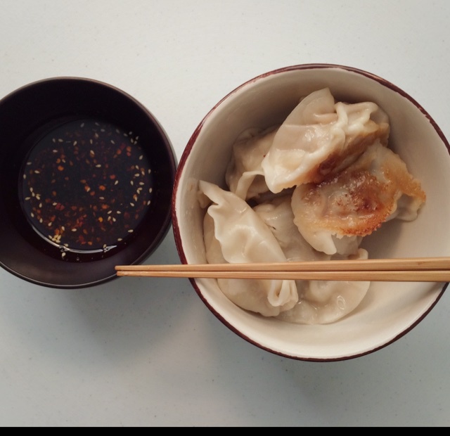 电饭煲煎饺