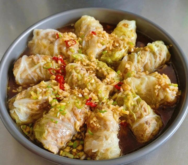 白菜肉卷