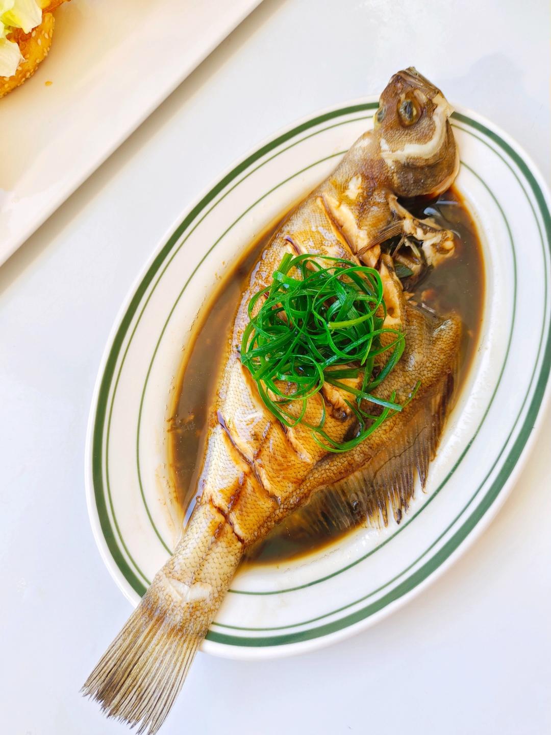 清蒸多宝鱼