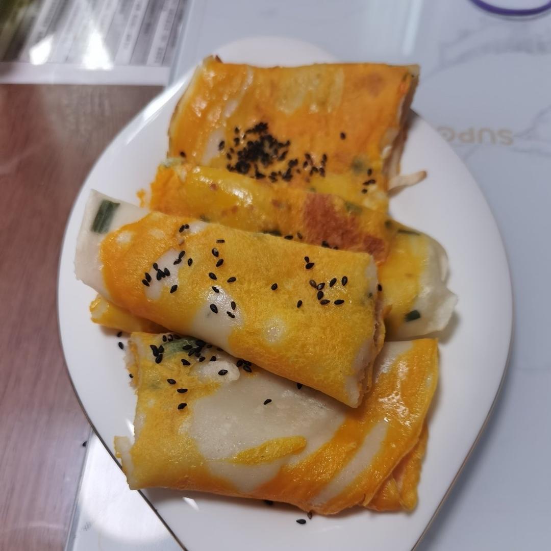 牛奶鸡蛋早餐饼