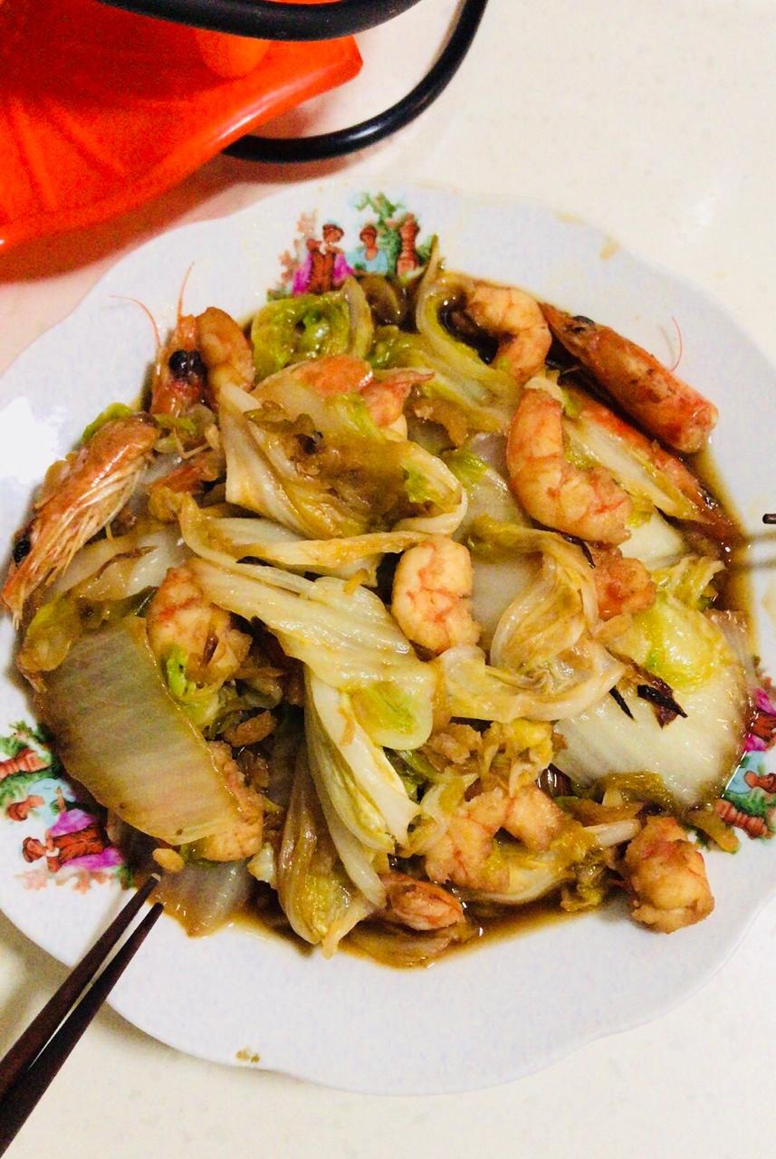 手机用户1132_ca78做的虾仁白菜