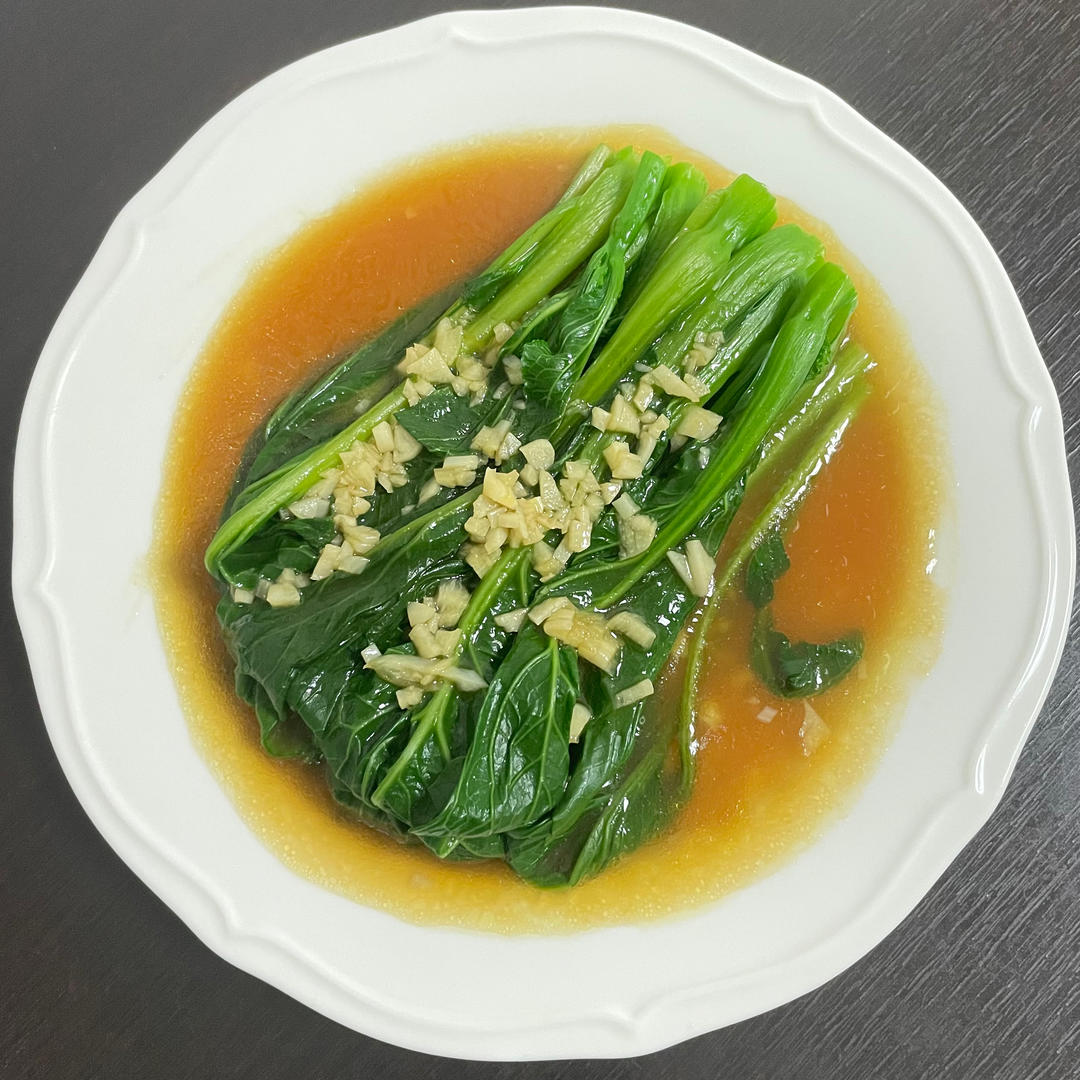 经典粤菜-白灼菜心（超详）