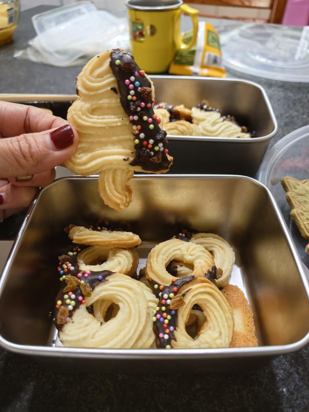 黄油版圣诞曲奇🎄