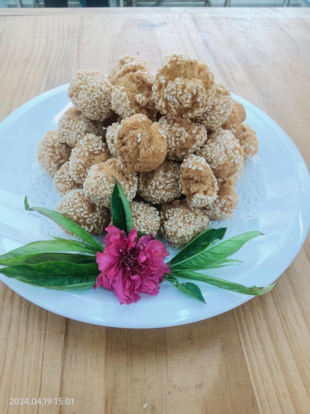 零失败开口笑的方子 酥松可口保证各个开口 附细节视频详解