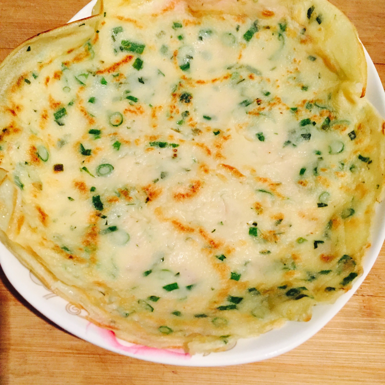 韭菜鸡蛋煎饼
