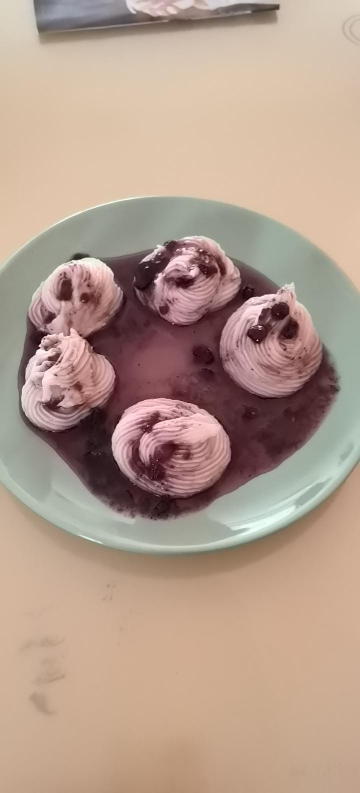 蓝莓山药泥