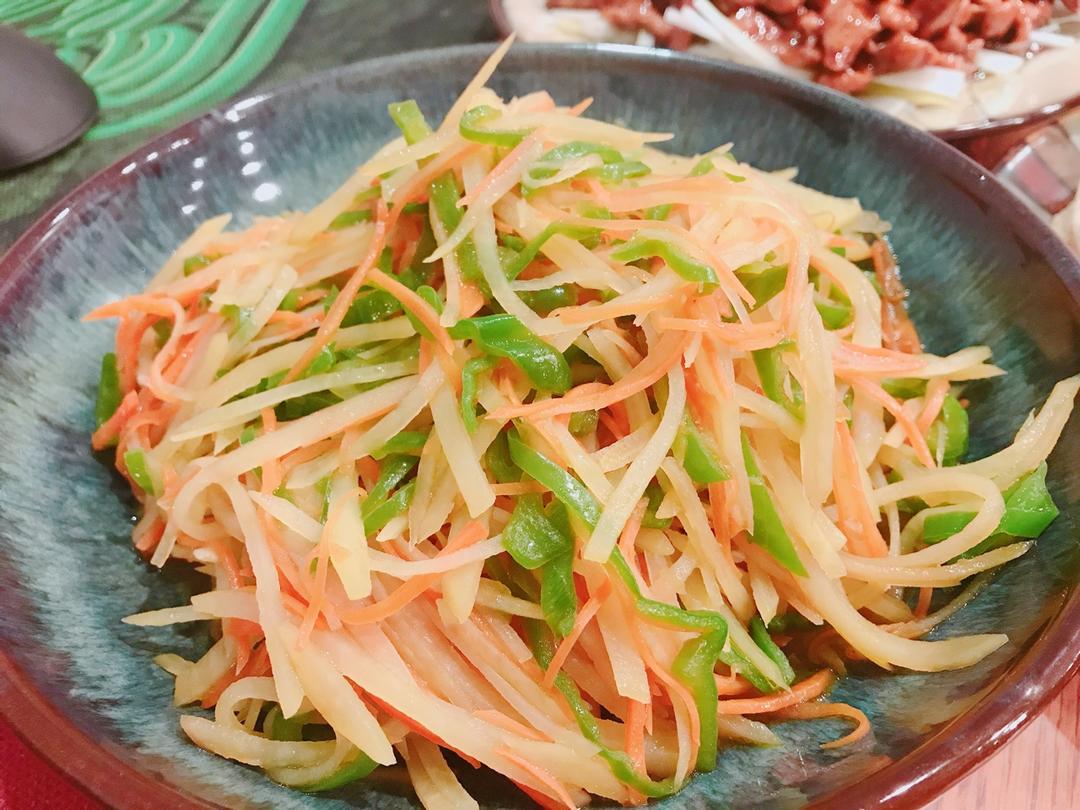青椒土豆丝