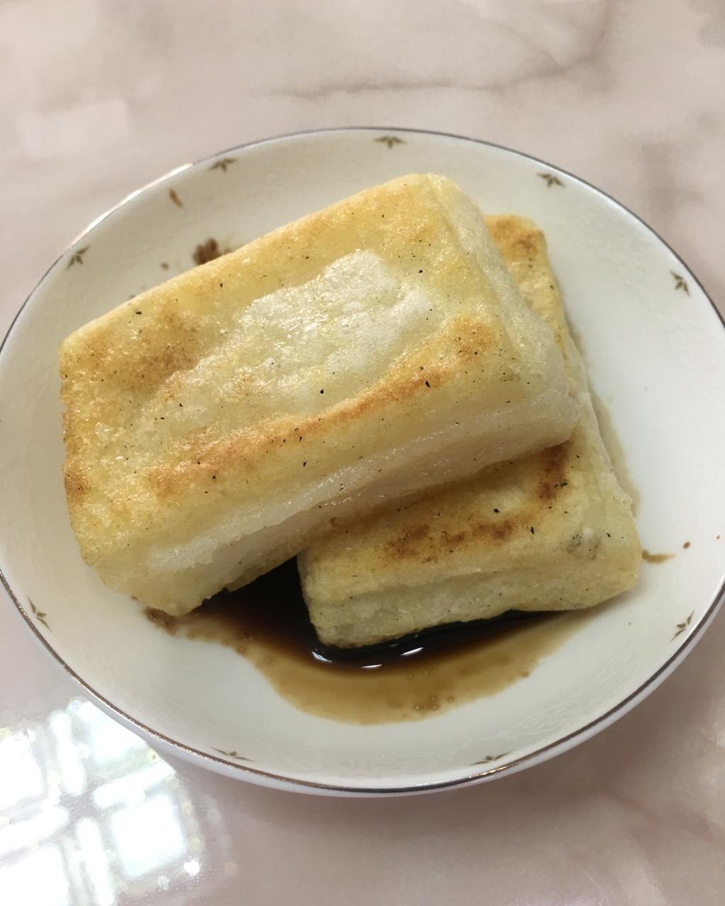 烤年糕红豆汤
