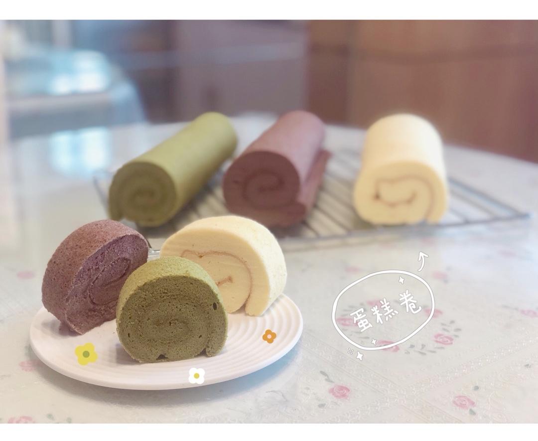 🌀超治愈｜小清新｜抹茶蛋糕卷｜卷不裂｜柔软细腻