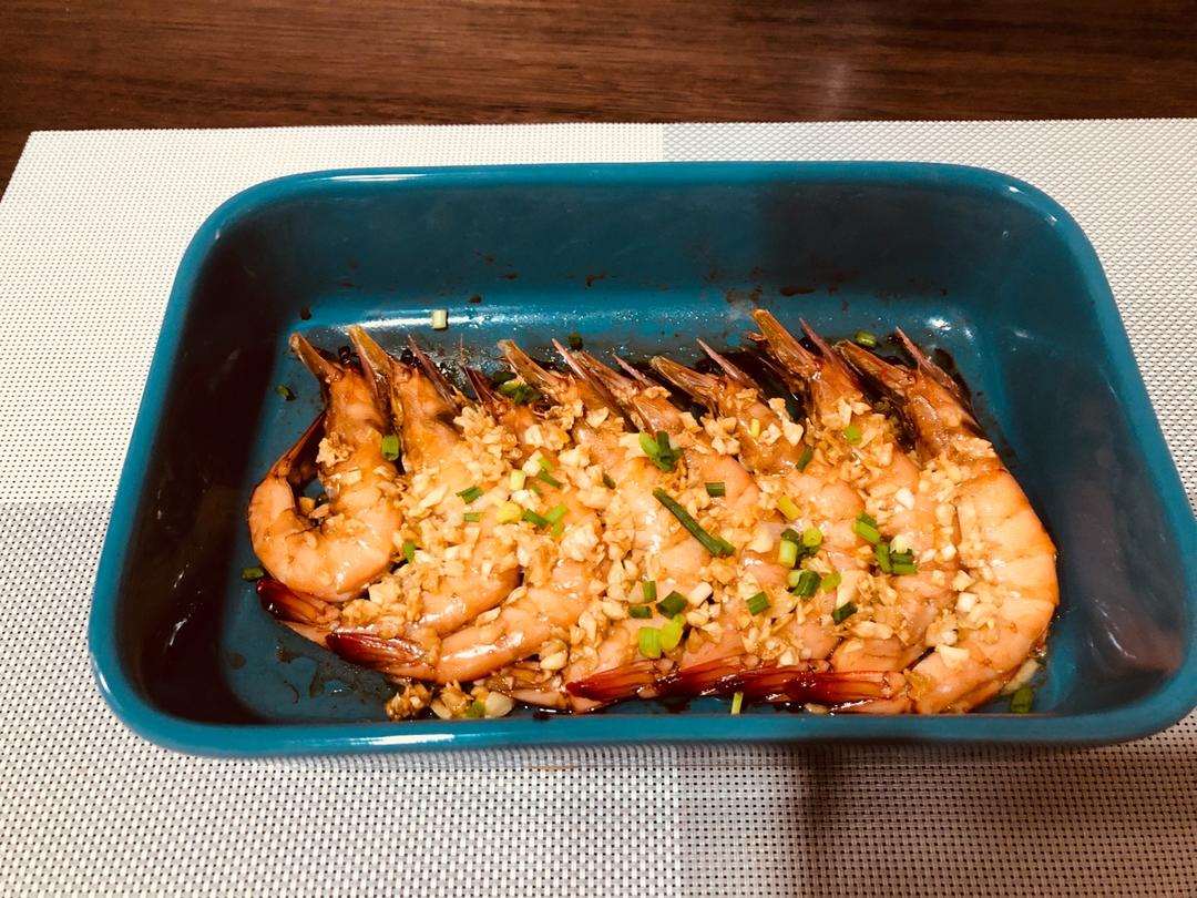 蒜蓉烤大虾