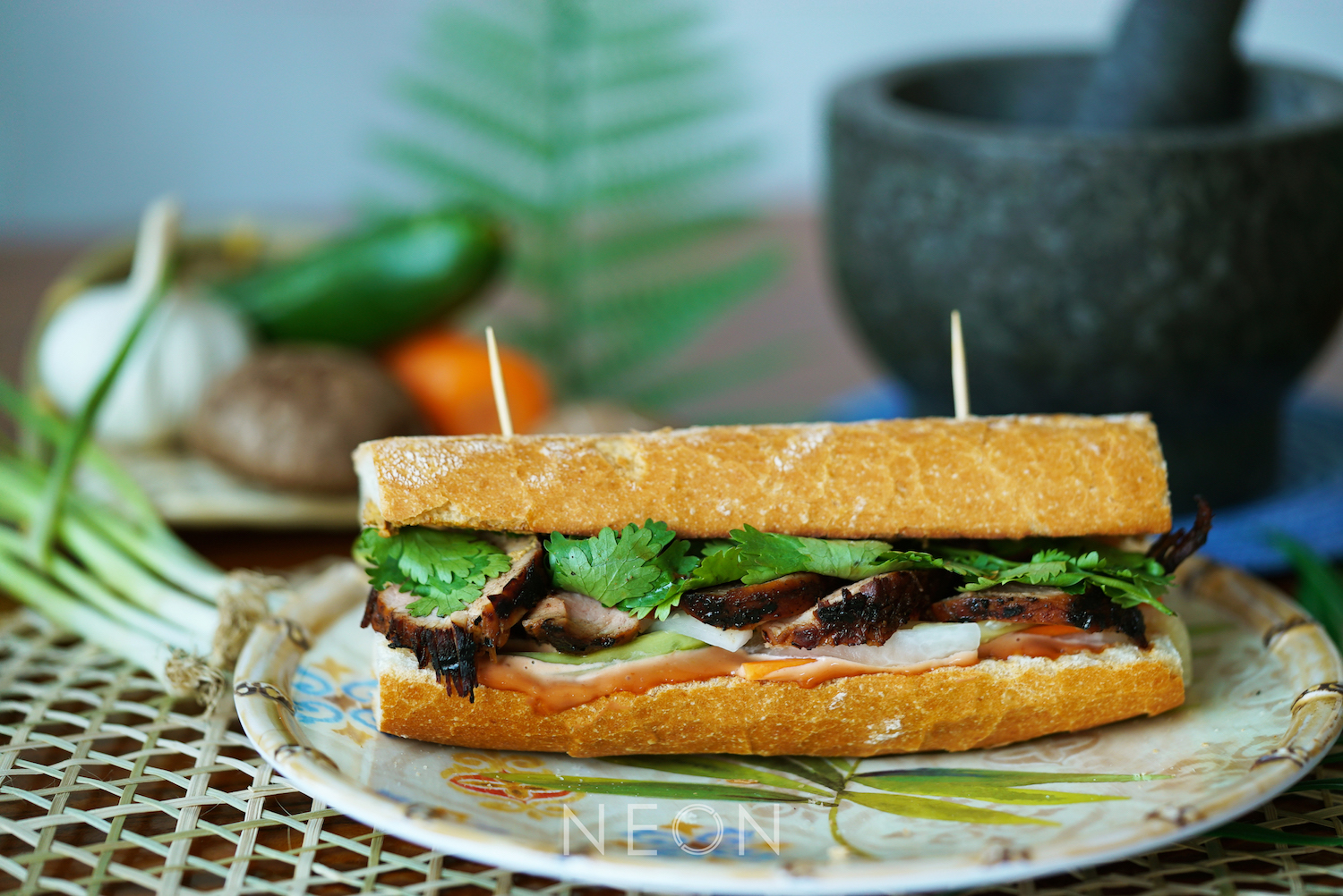 越南香茅猪肉三明治 Banh Mi的做法