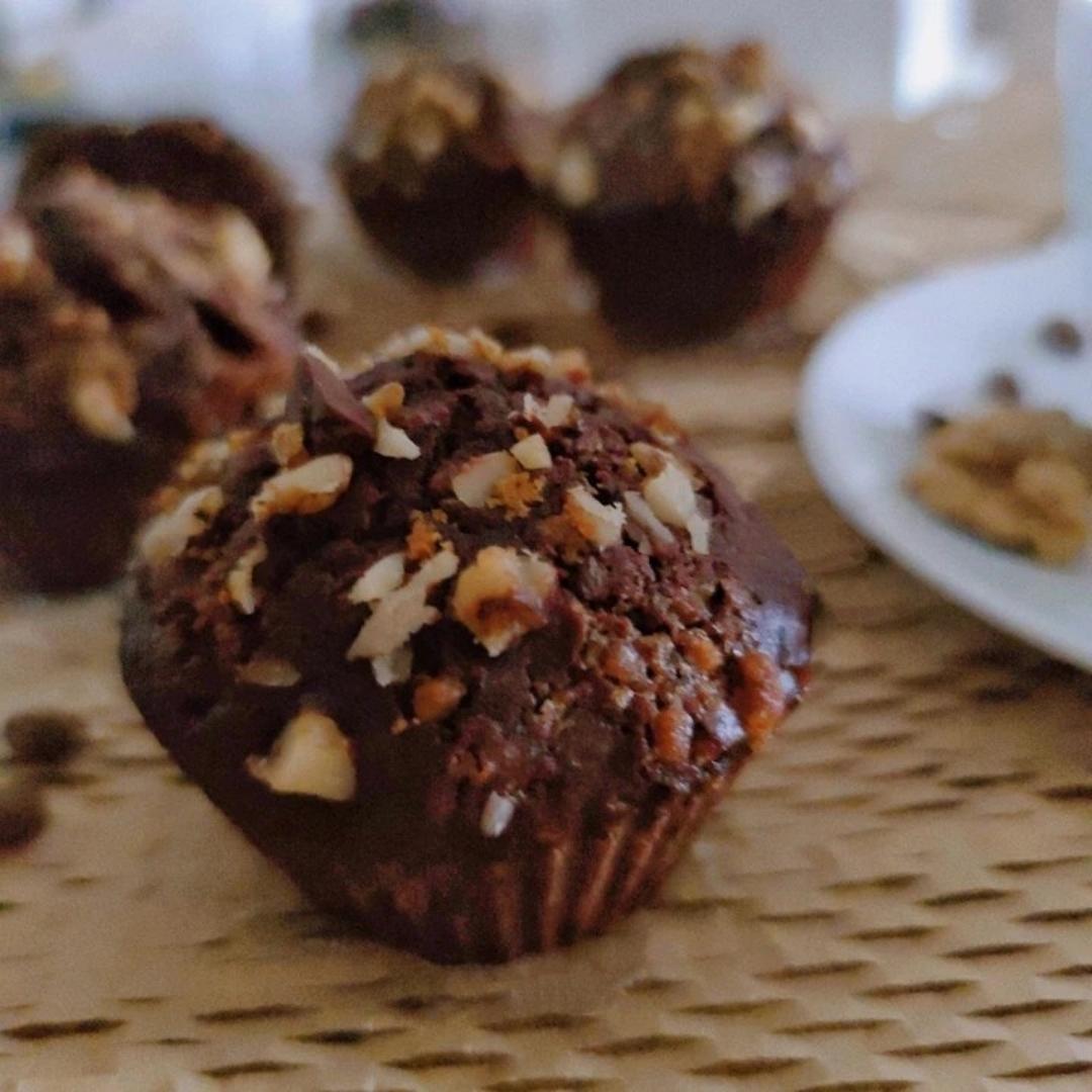 浓情巧克力摩卡马芬<Chocolate Espresso Muffins>