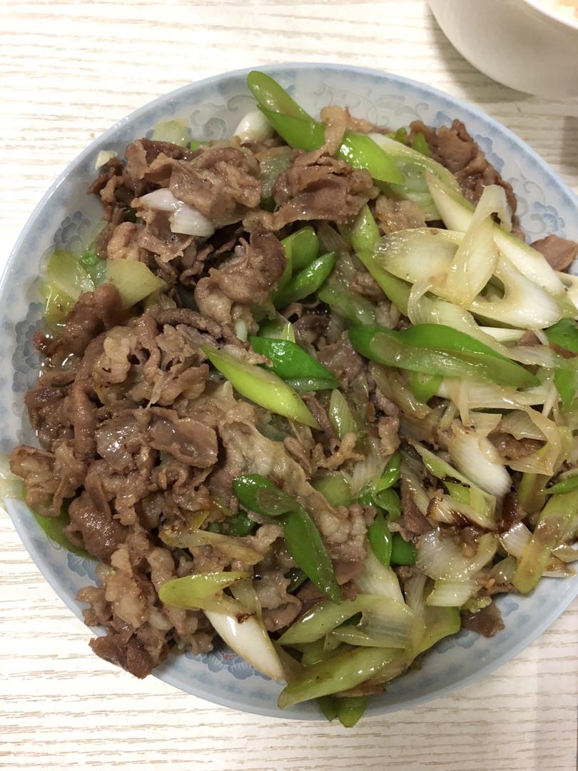 葱爆羊肉