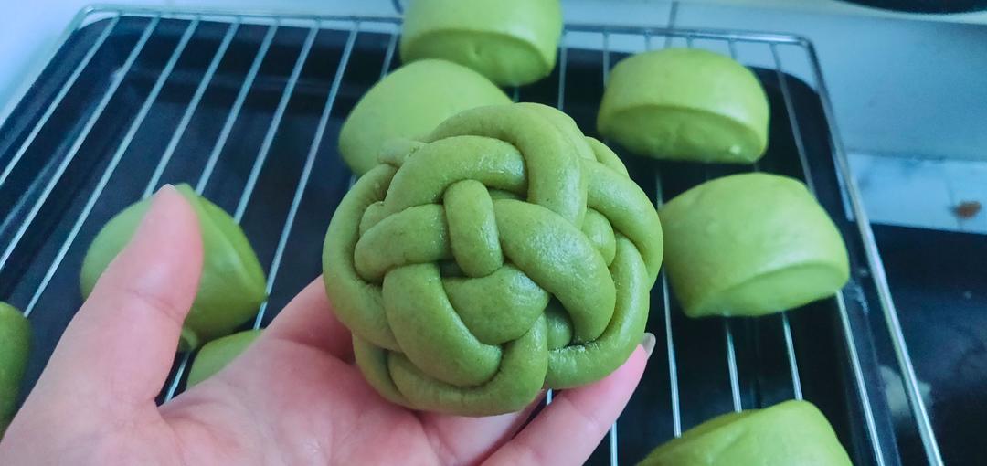 发酵面团-绣球包