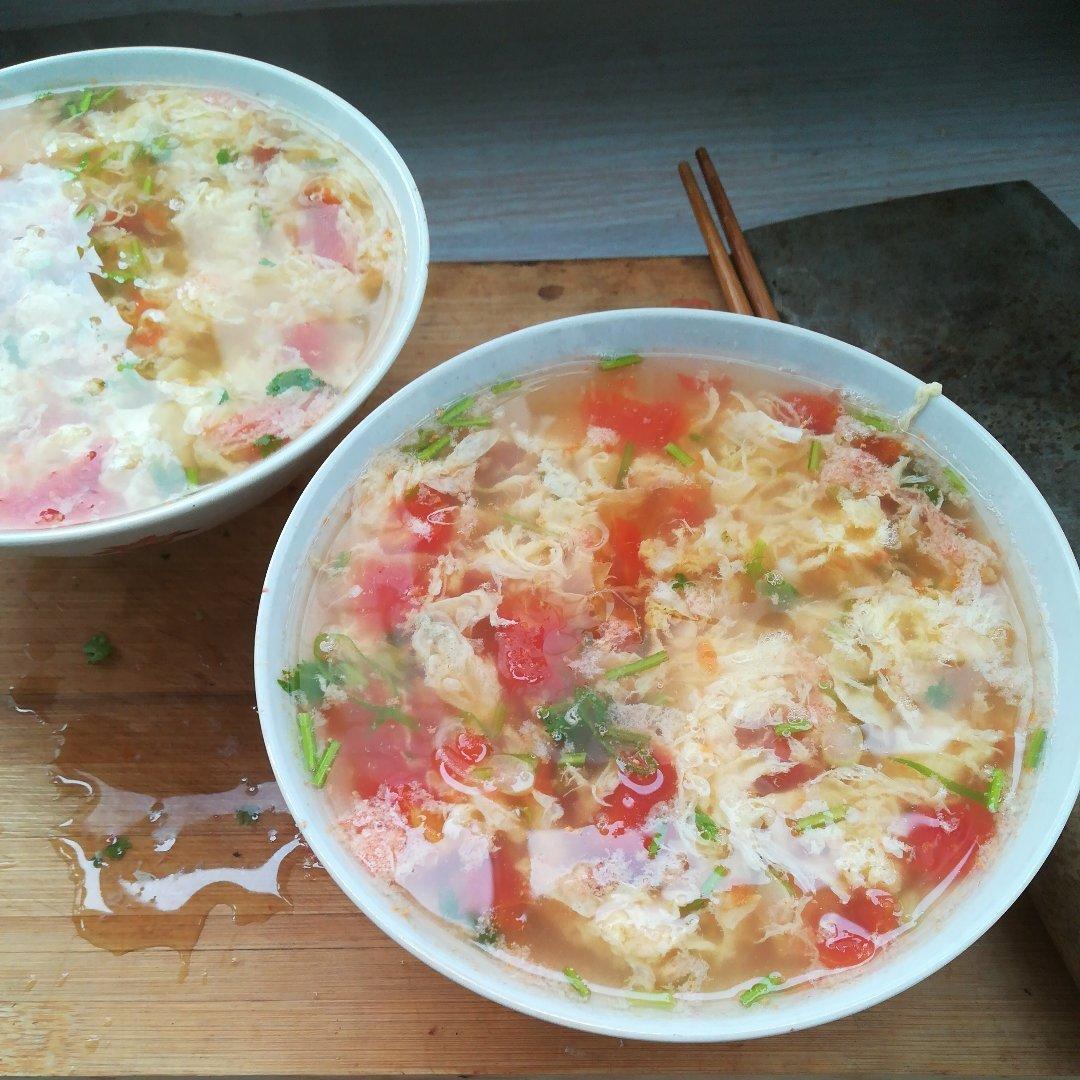 西红柿鸡蛋汤