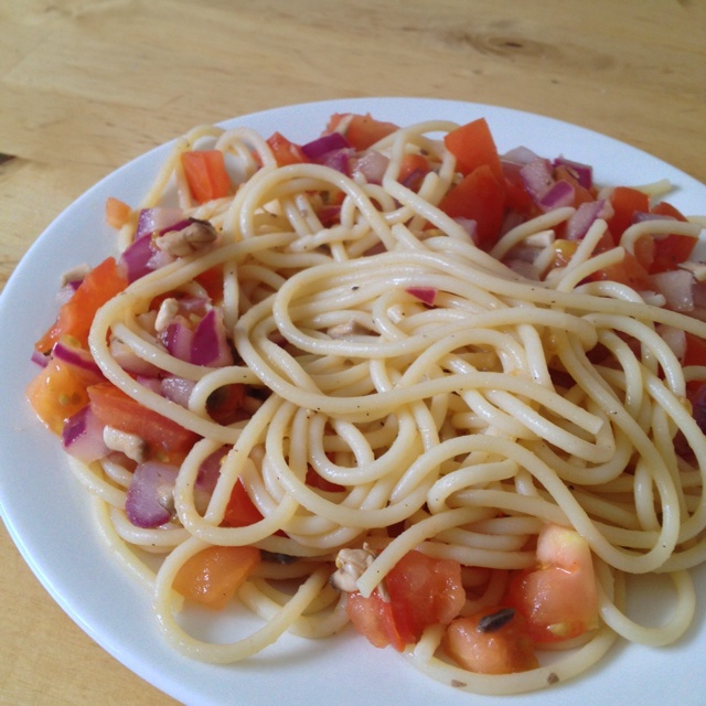 简单小素意大利面