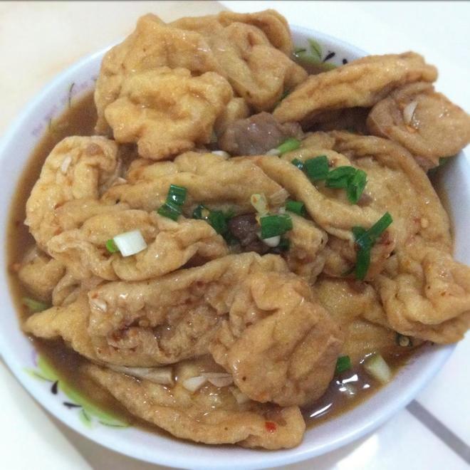 PY的油豆腐炒肉的做法