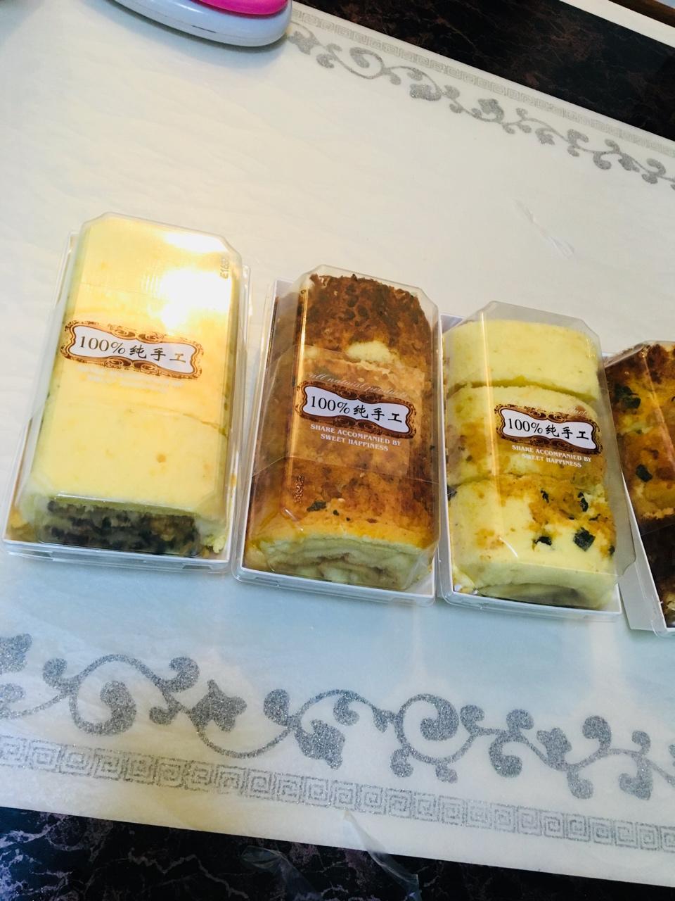 香葱肉松蛋糕卷