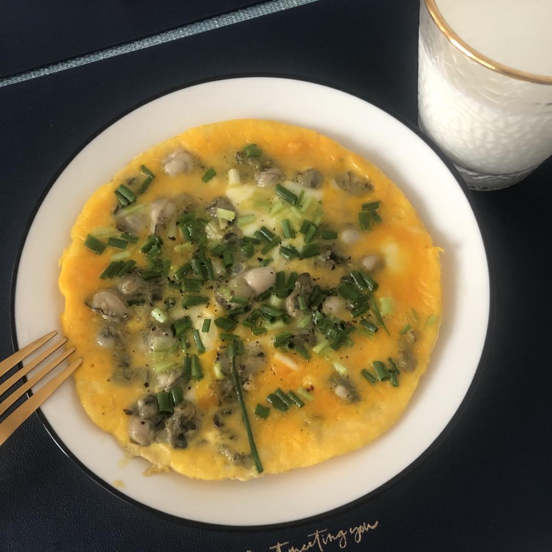 家常生蚝（蚝仔）煎蛋