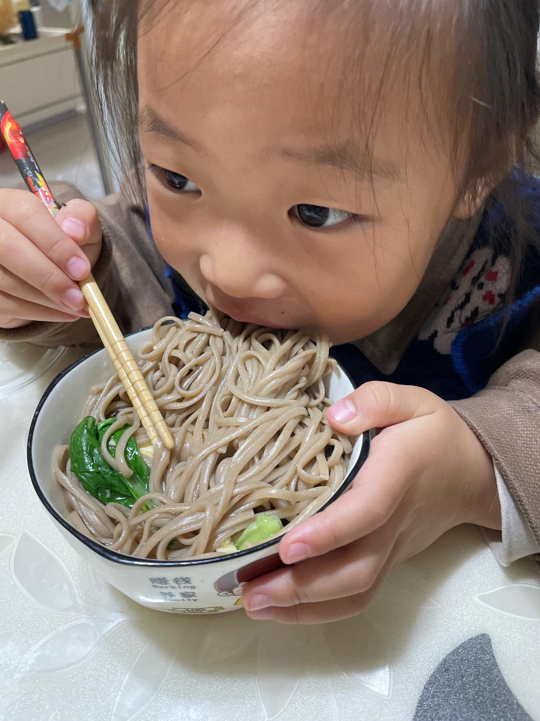 卡妈私房菜~青菜鸡蛋面（汤面）