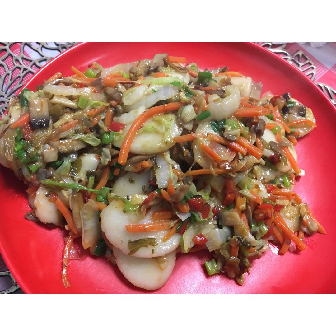 中式炒年糕