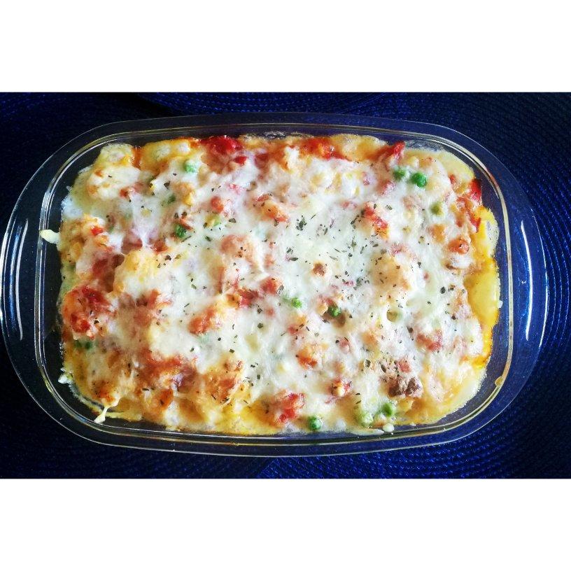 《虾仁焗饭》白酱与虾仁的美味奇缘