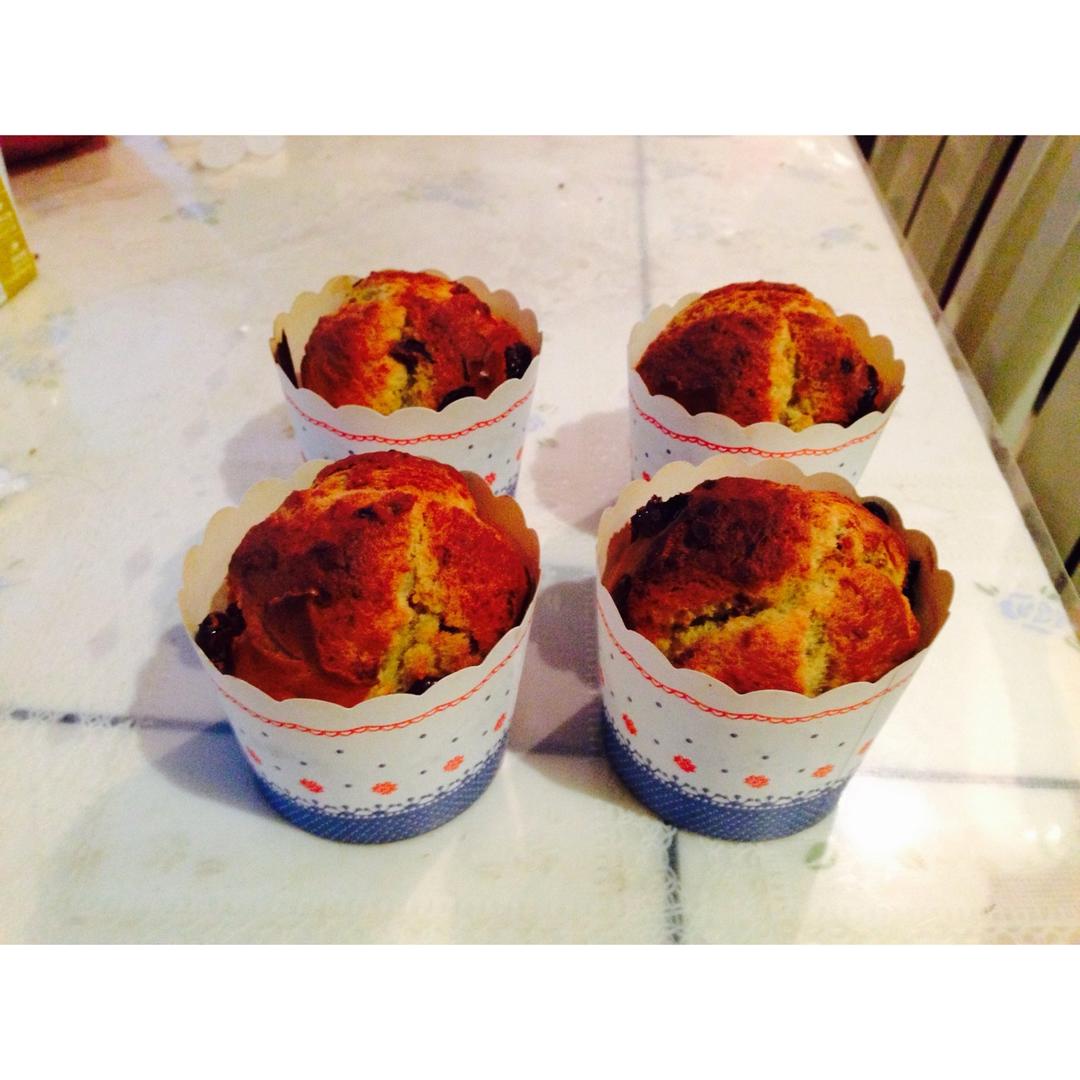 少女心的香蕉蔓越莓玛芬