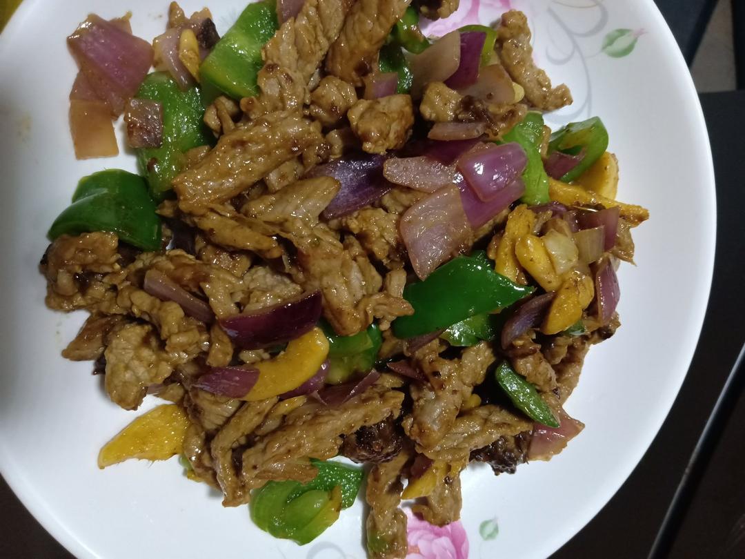 青椒炒牛肉