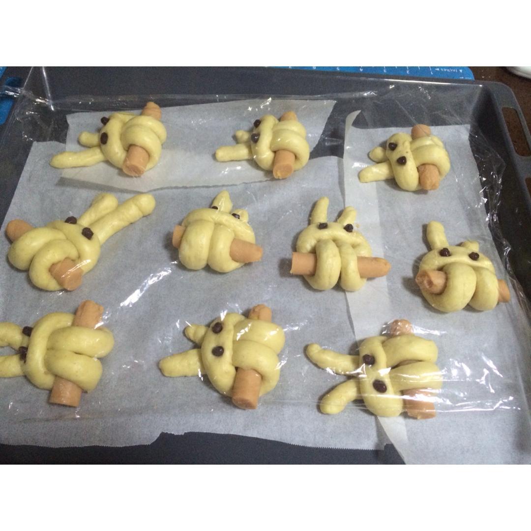 可爱兔子面包