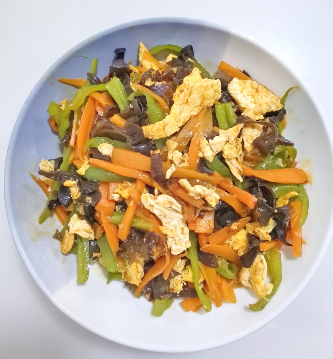 下饭菜鱼香鸡蛋