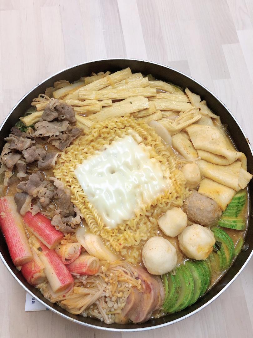 韩国芝士部队火锅
