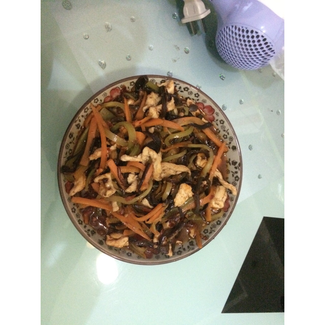 鱼香鸡丝