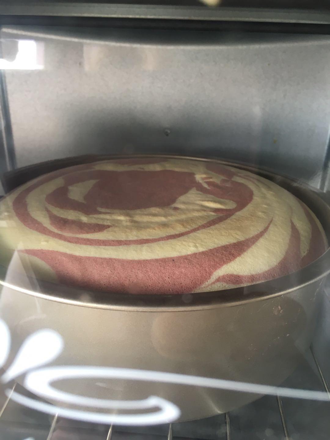 斑马纹戚风蛋糕