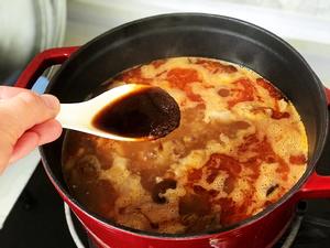 铸铁珐琅锅·红烧牛肉面的做法 步骤9