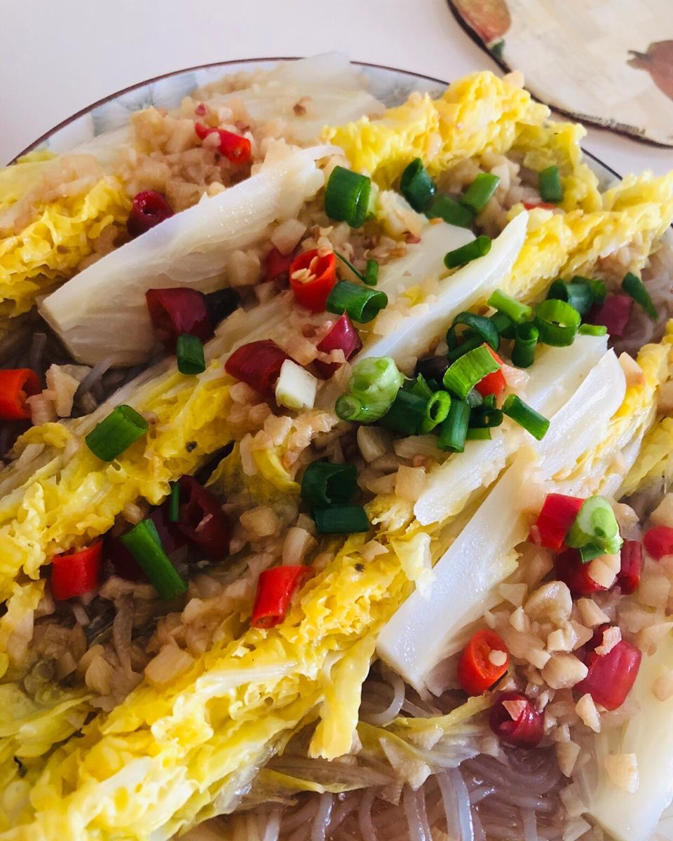 蒜蓉粉丝娃娃菜