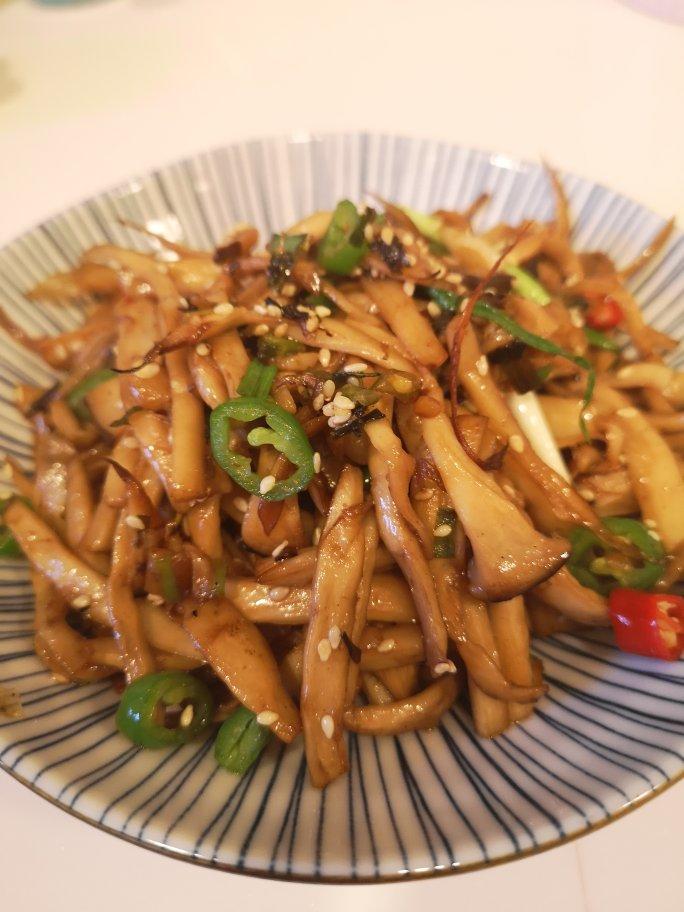 干煸杏鲍菇