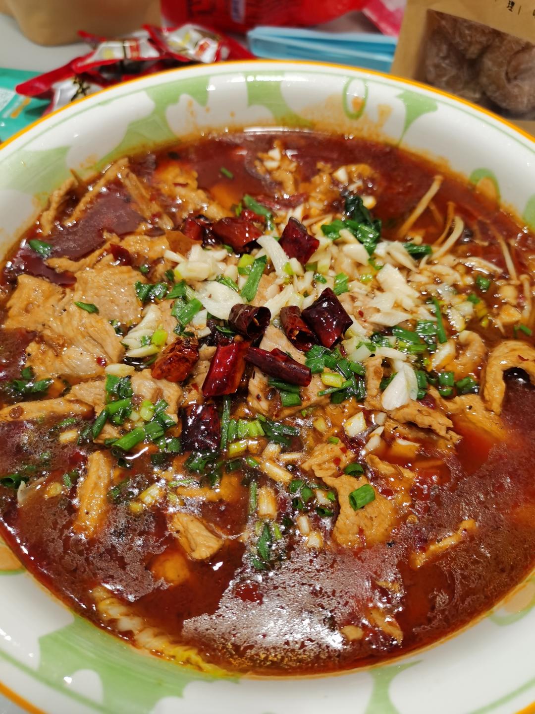5分钟超简易版水煮肉片！