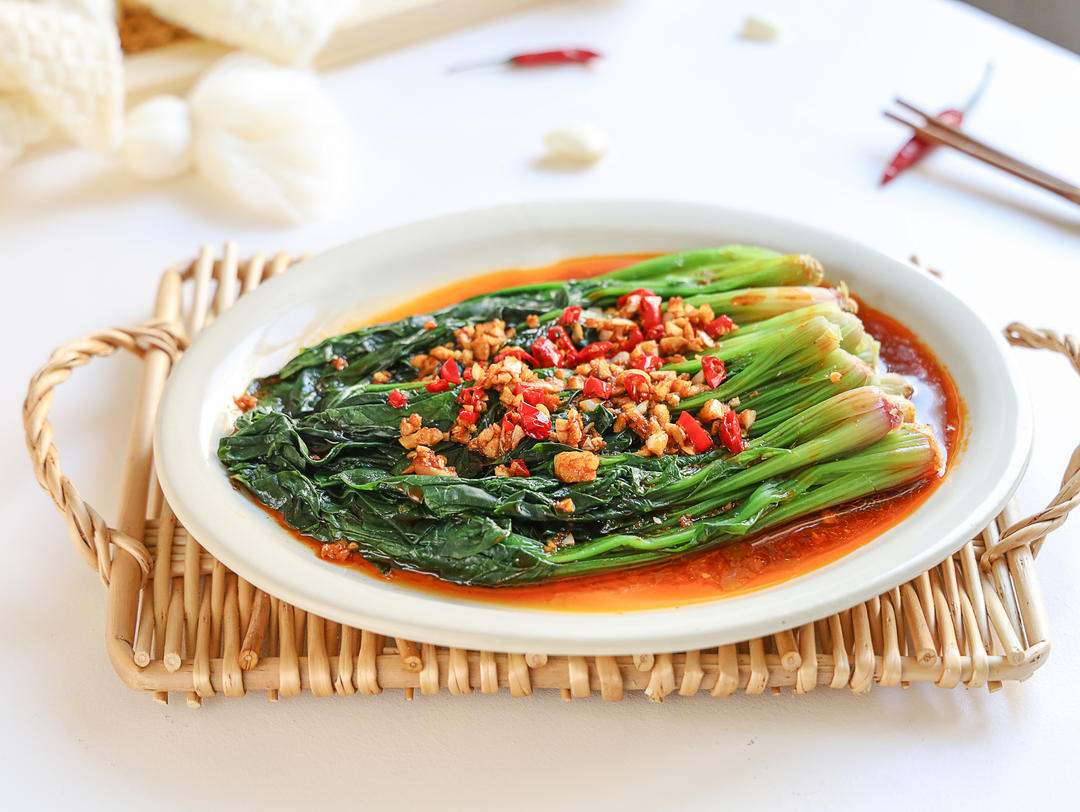 凉拌菠菜好吃的诀窍的做法