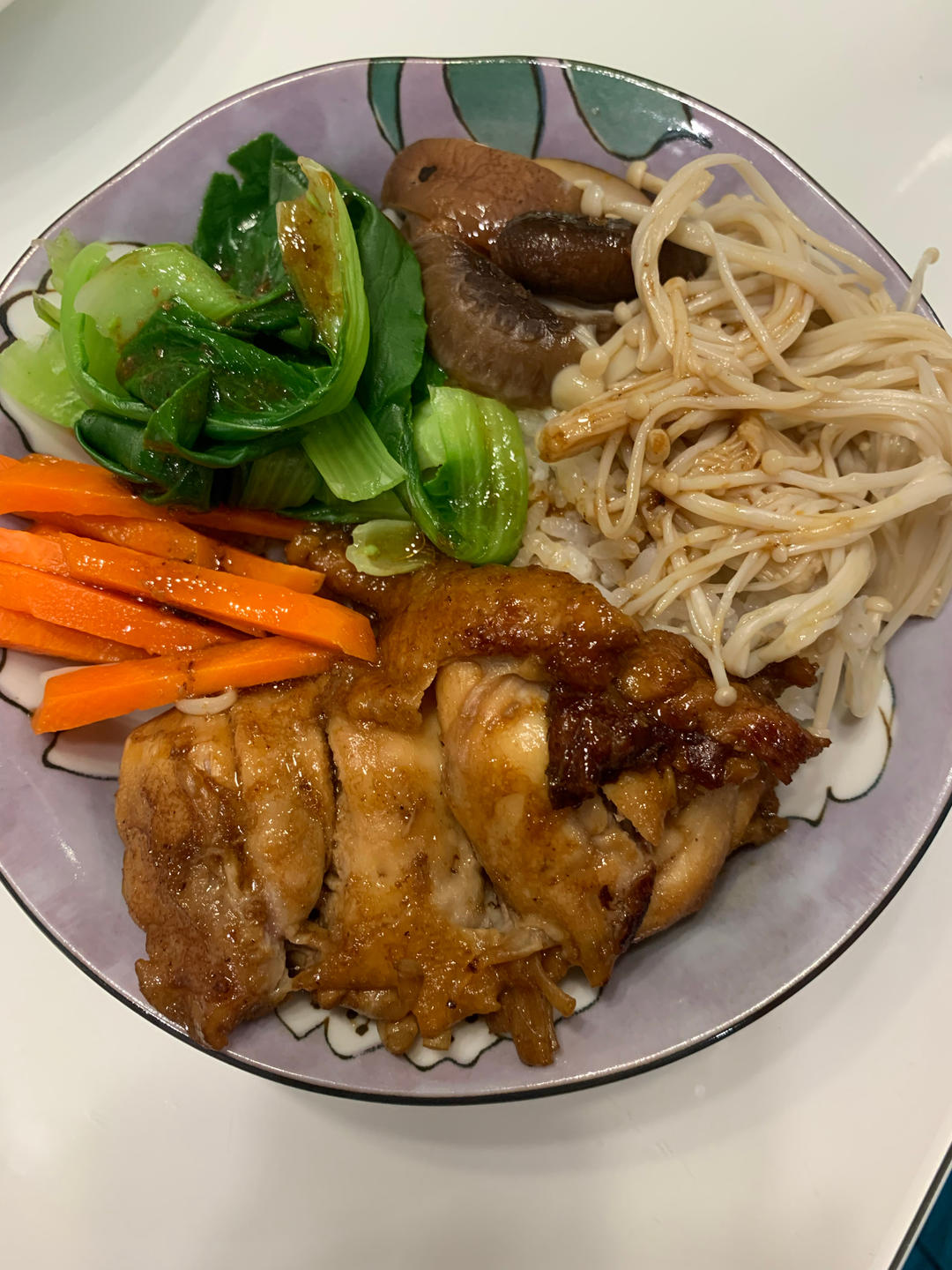 照烧鸡腿饭