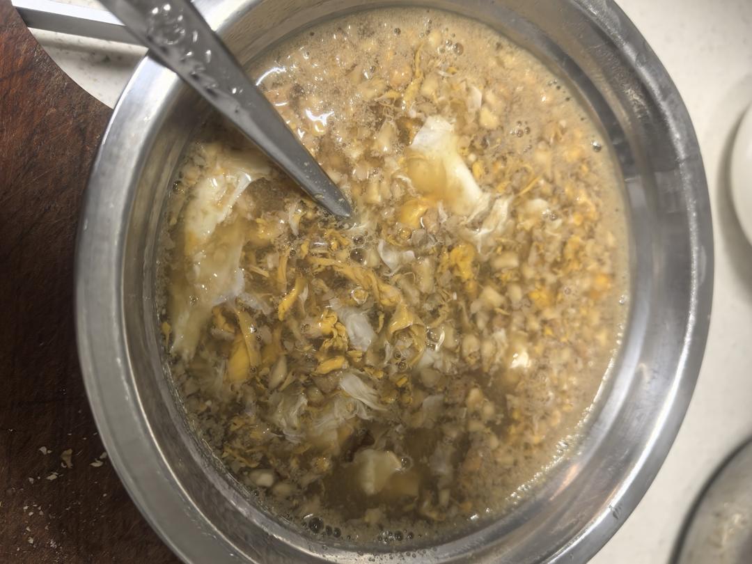 台州美食——姜汁核桃调蛋