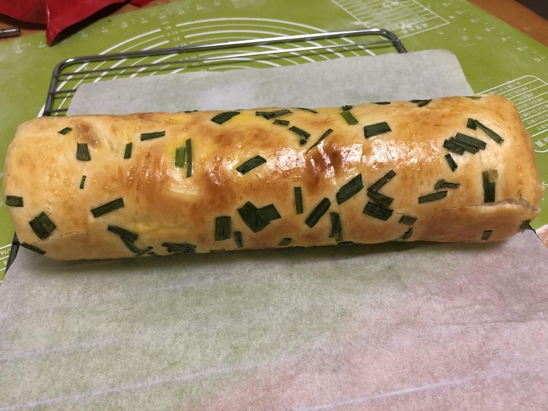 海苔香葱肉松面包卷（28cm方盘）