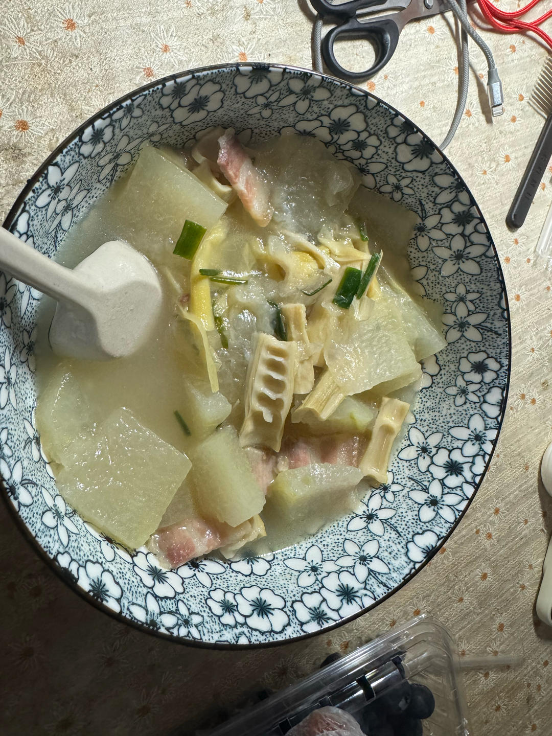 【夏日时令汤】冬瓜咸肉扁尖汤 附2种做法