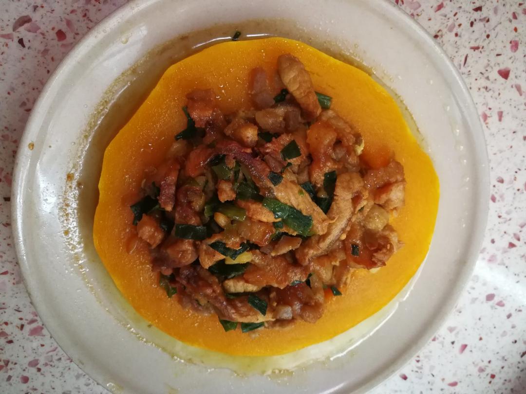 蛋黄焗南瓜 | 2种原料的懒人快手菜