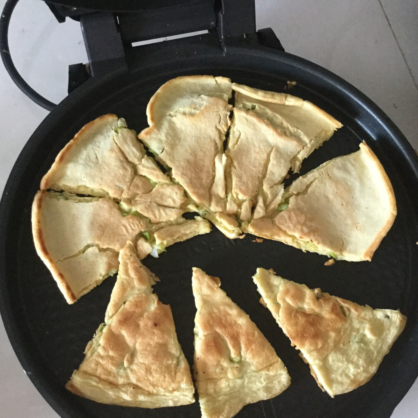 香葱鸡蛋饼