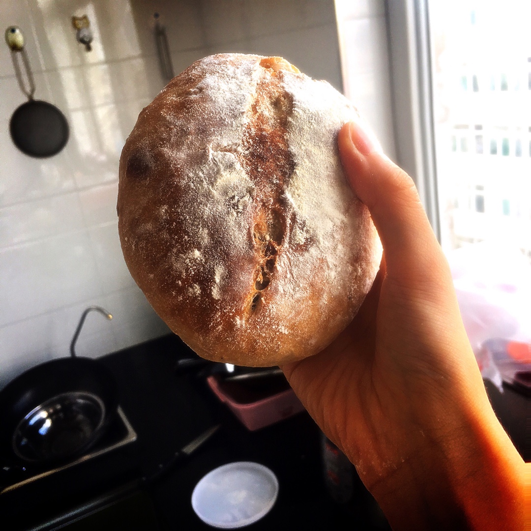 法式栗子乡村面包