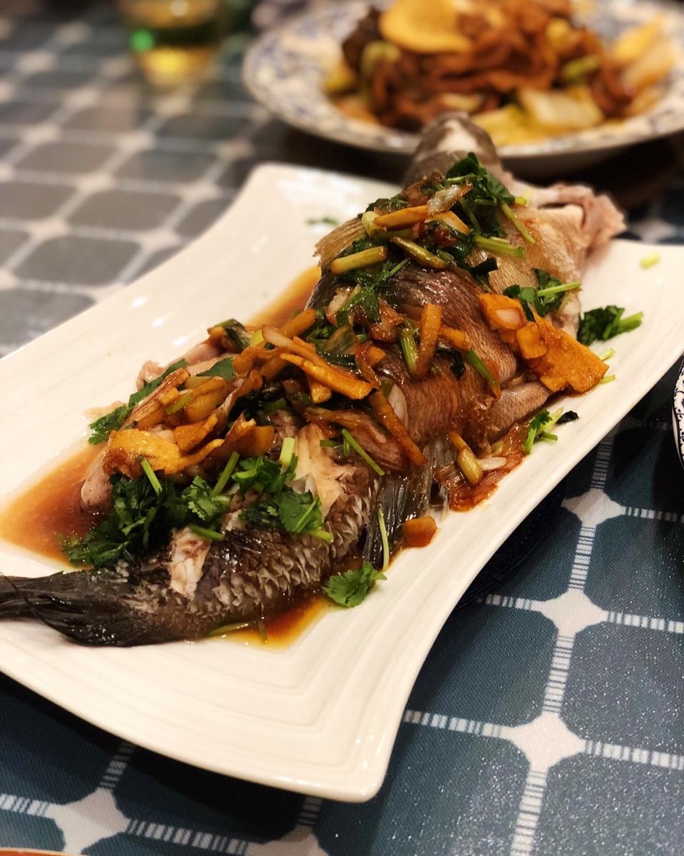 清蒸笋壳鱼 媲美饭店水准